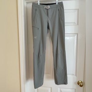 Arc’teryx Gamma Outdoor Pants, Women’s 2, light gray, like new!